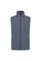 Heren Fleece Bodywarmer Kariban Luca K913 FRENCH NAVY HEATHER